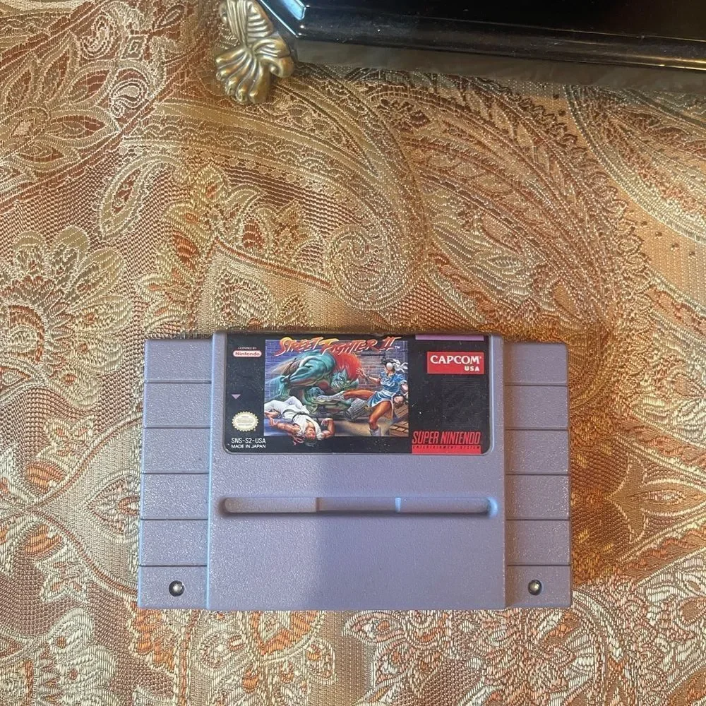 Street Fighter II from Capcom for Super Nintendo!